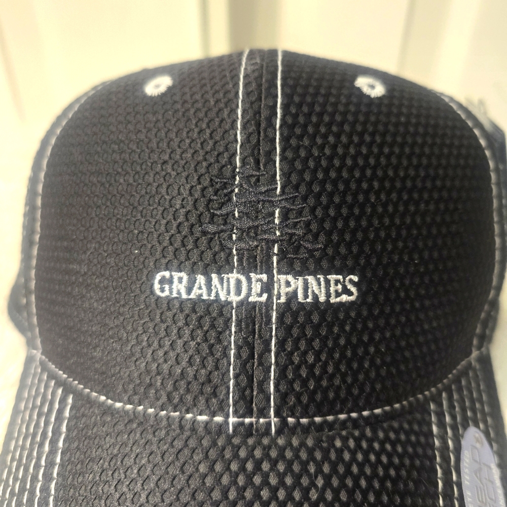 Adult Baseball Style Cap with Grande Pines Emblem NWT